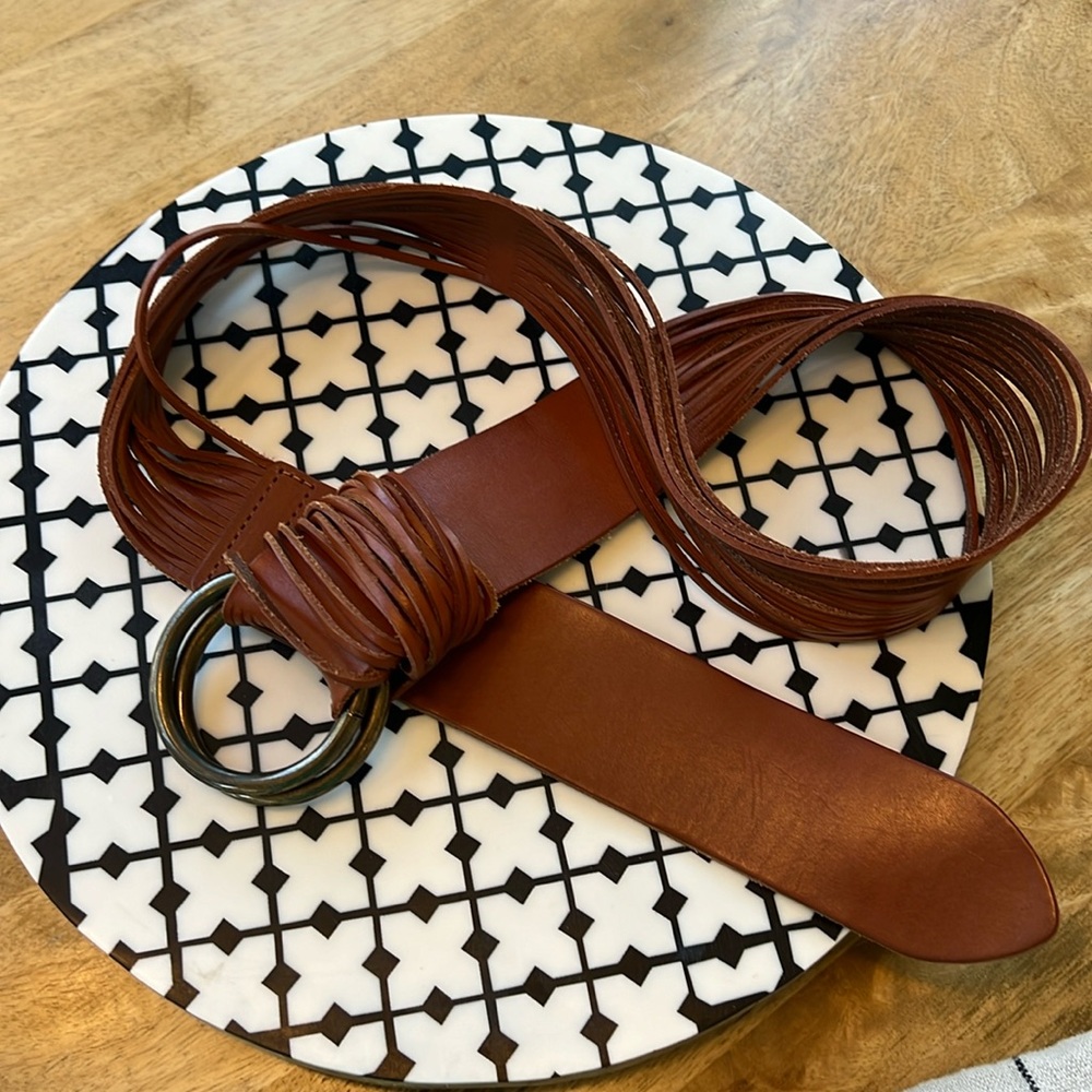 Anthropologie leather belt